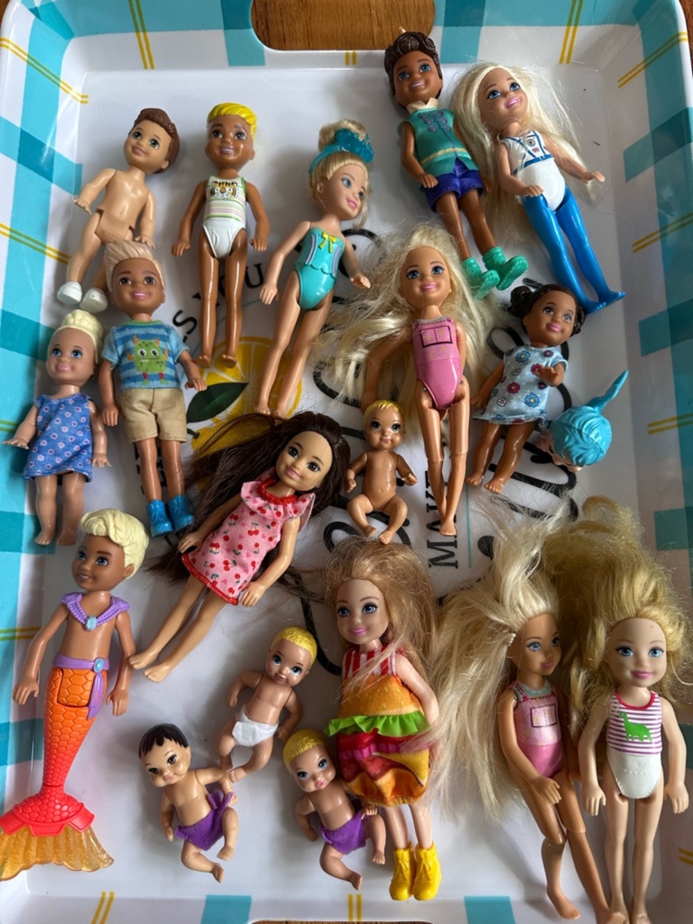 Chelsea Barbie Baby and Tommy Doll Lot